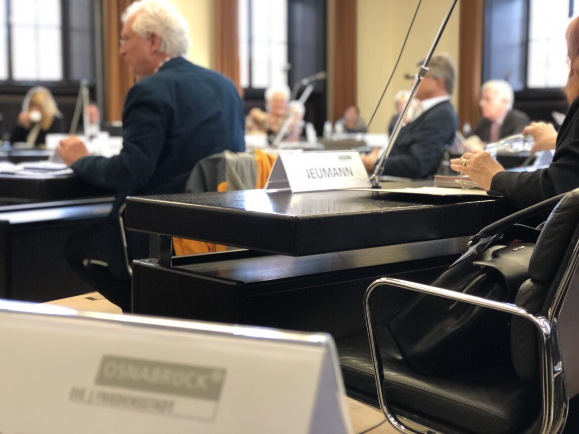 Der Rat der Stadt tagte am 17.03.2020 im Krisenmodus