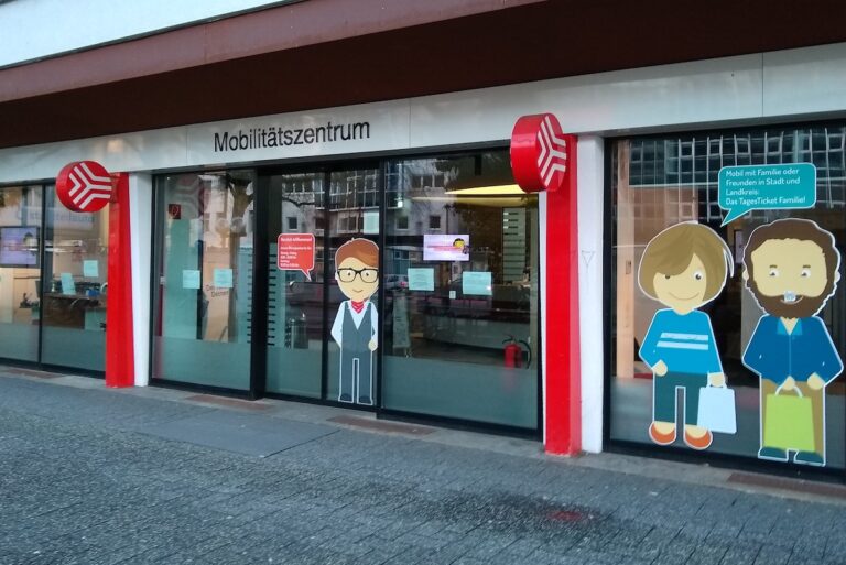 Mobilitätszentrum der Stadtwerke Osnabrück am Neumarkt
