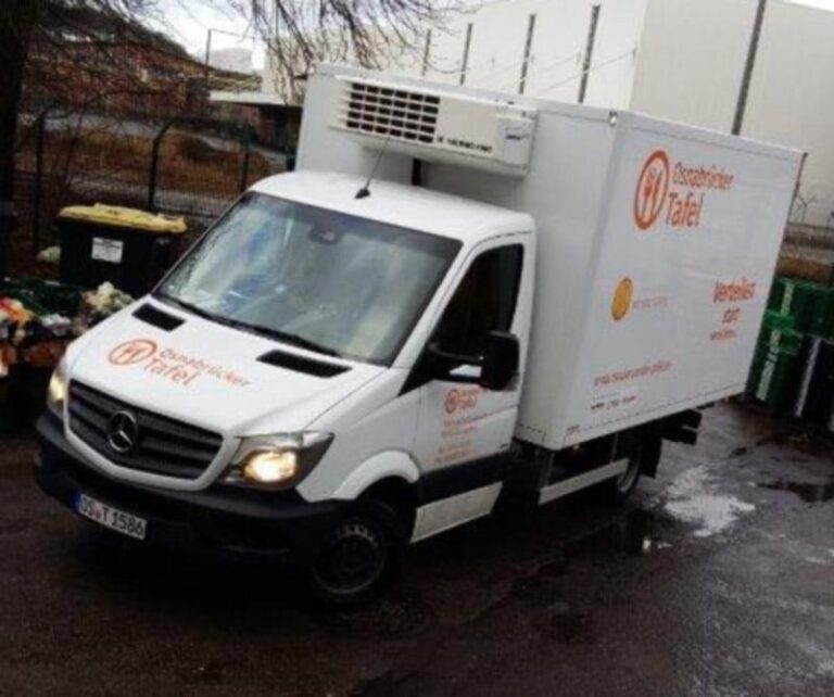Lieferwagen der Tafel Osnabrück