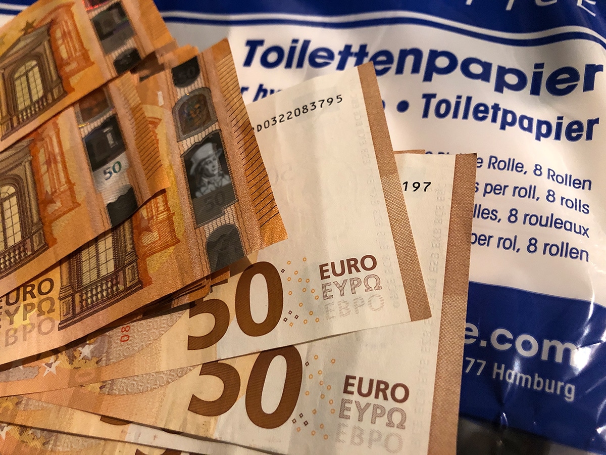Toilettenpapier als Wertanlage?