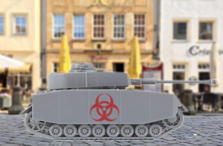 Virus-Panzer in Osnabrück