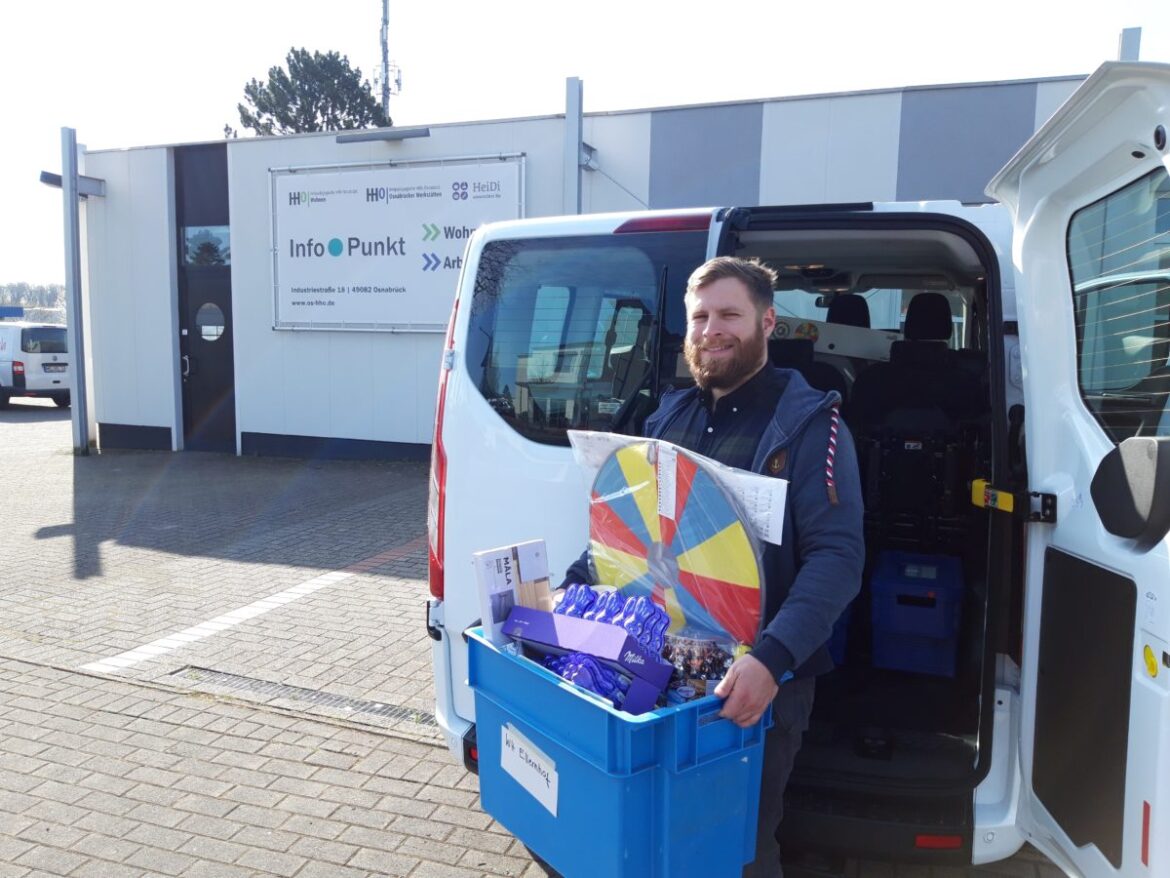 Spendenübergabe von IKEA Osnabrück an die HHO