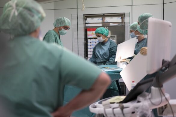 DSC05701 Wie über 60 Mitarbeiterinnen und Mitarbeiter der Schüchtermann-Kliniken in Bad Rothenfelde und Bad Iburg eine wichtige Message übermittelten