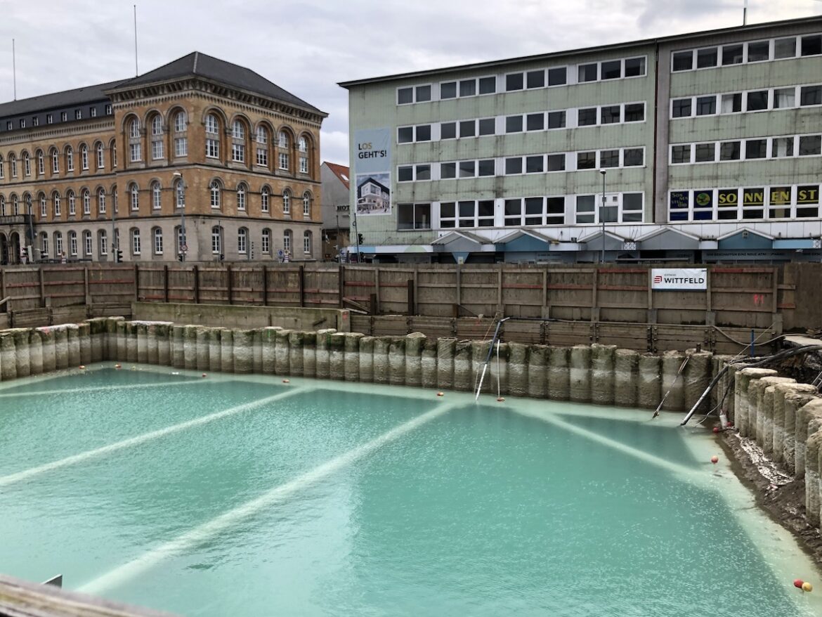 Baustelle am Baulos 2, Neumarkt Osnabrück (Archivbild)