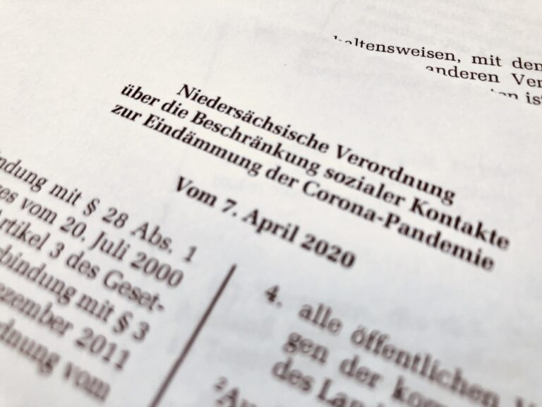 Corona-Verordnung