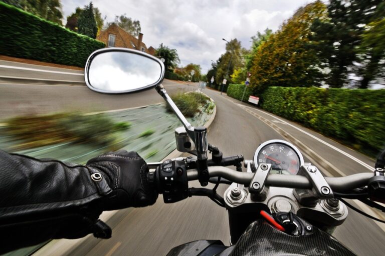 Motorrad (Symbolbild) in Pye