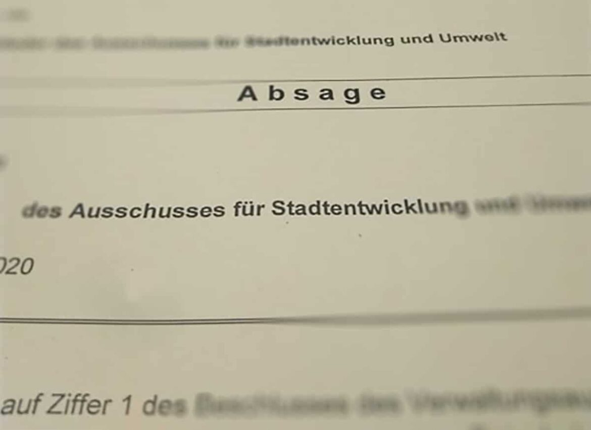 StuA fällt aus