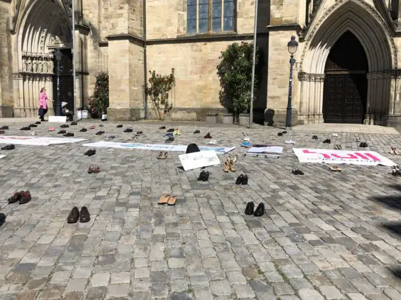 „Wir wollen Tanzen!“ - Aufstand der Tanzschulen am Rathausplatz Osnabrück