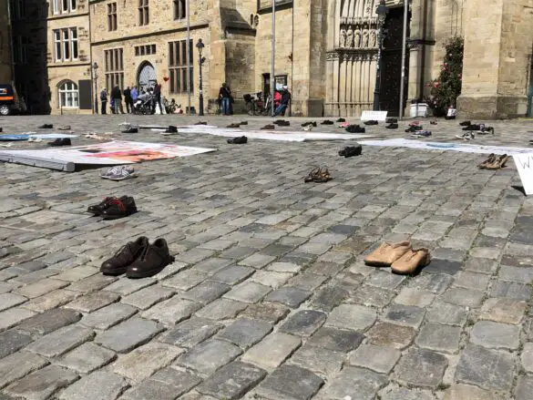 „Wir wollen Tanzen!“ - Aufstand der Tanzschulen am Rathausplatz Osnabrück
