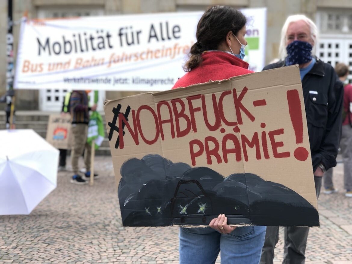 Fridays for Future Demonstration in Osnabrück