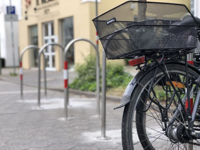 Fahrradabstellfläche in der Lortzingstraße, Osnabrück