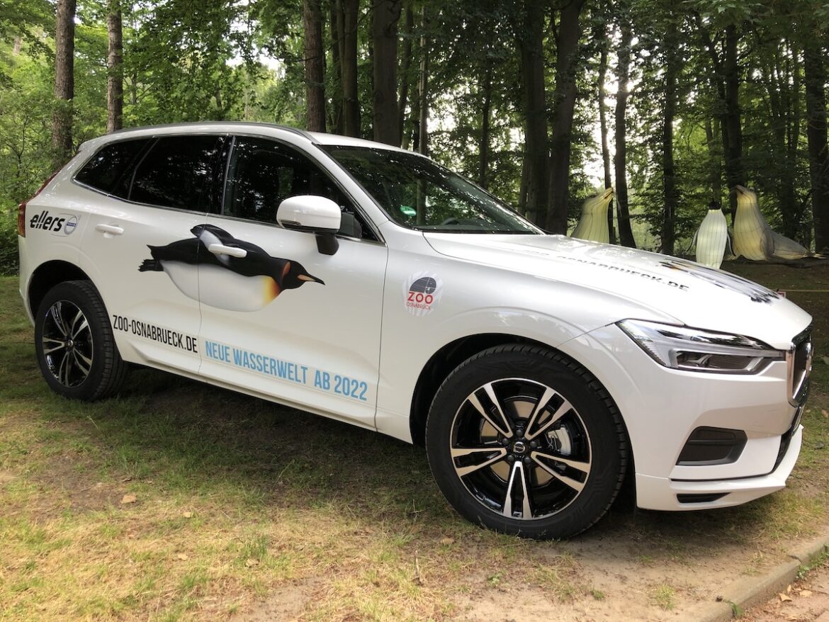 Volvo XC 60 vom Autohaus Ellers für den Zoo Osnabrück