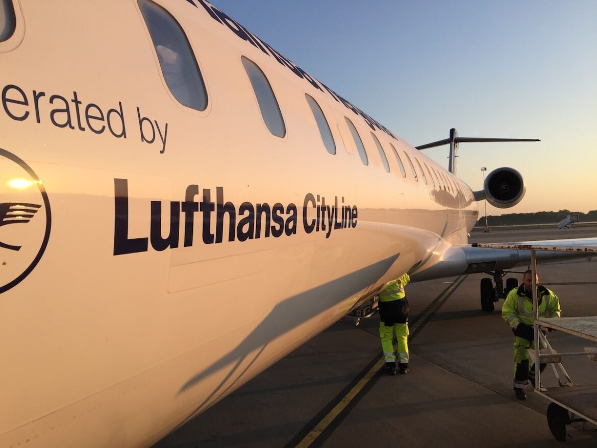 Lufthansa am Flughafen Münster/Osnabrück (FMO)