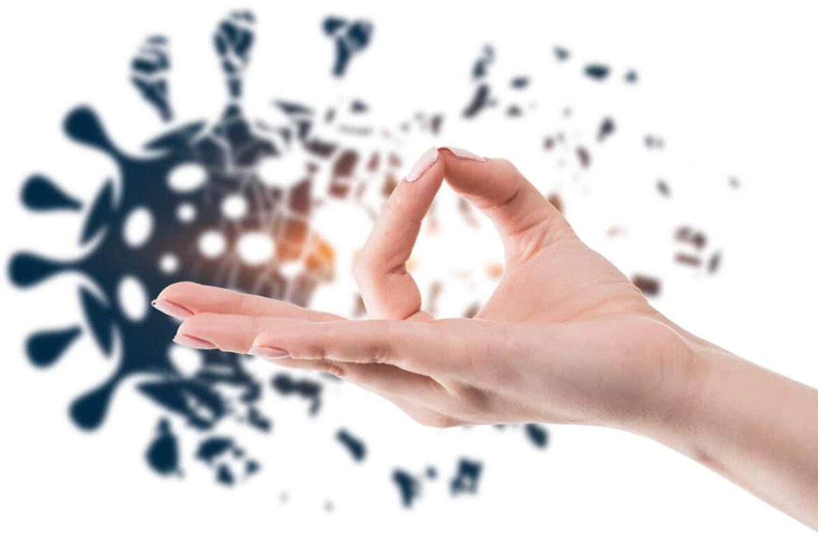 Symbolbild: Corona auf Null