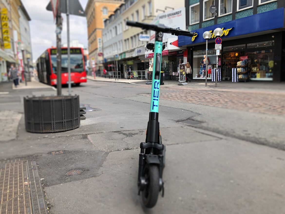 TIER Roller in der Johannisstraße in Osnabrück