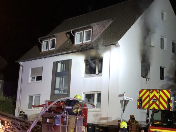 Brand in Eversburg: ein Schwerverletzter und 50.000 Euro Sachschaden [Update]