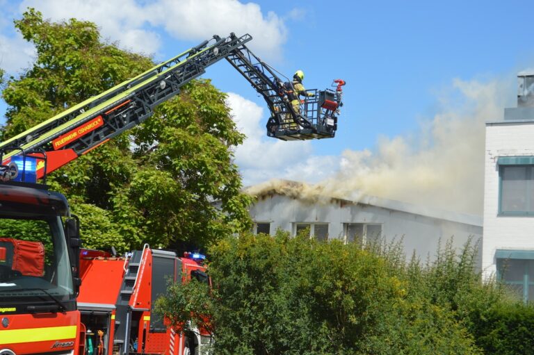 Großbrand in Osnabrück Fledder