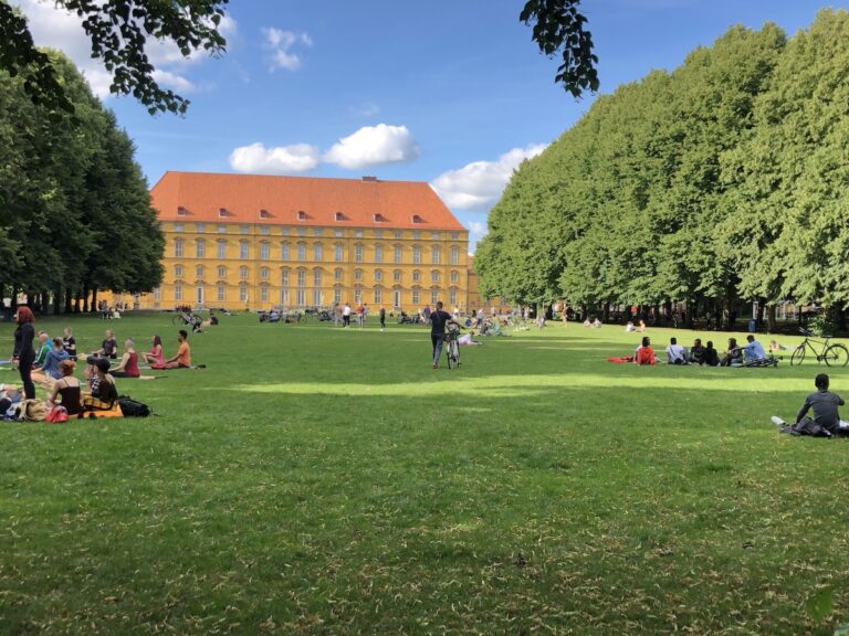 Schlossgarten Osnabrück in Innenstadt