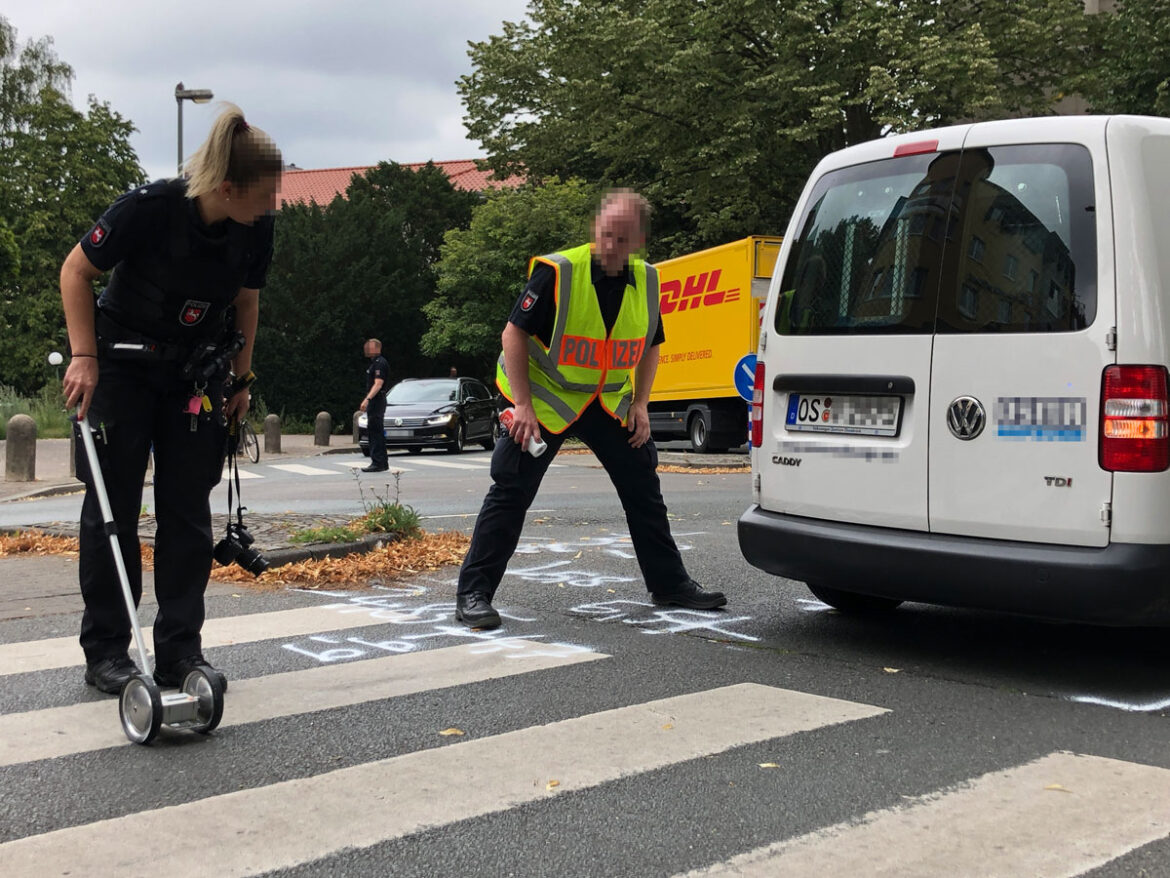 Unfallaufnahme am Haarmannsbrunnen