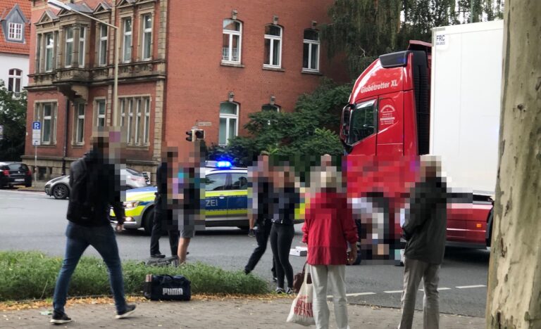 Schwerer Unfall am Wall
