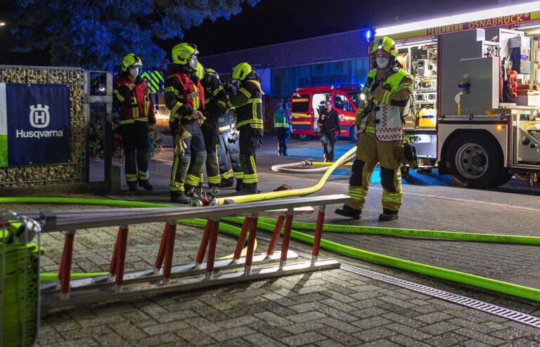 Brand in Osnabrück, 17.08.2020, Fledder, Foto: Dieter Reinhard
