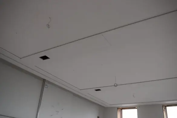 Einblick in den aktuellen Stand der Renovierungsarbeiten im Osnabrücker Ratssitzungssaal