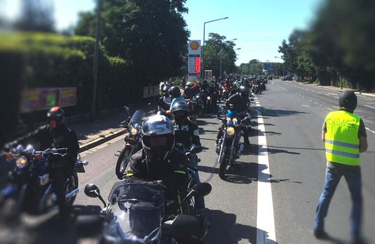 Motorrad-Sternfahrt in Osnabrück