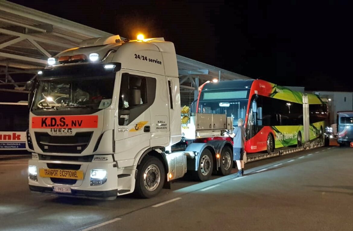 Neuer Elektrobus in Osnabrück; Foto: Stadtwerke Osnabrück / Patrick Bartels