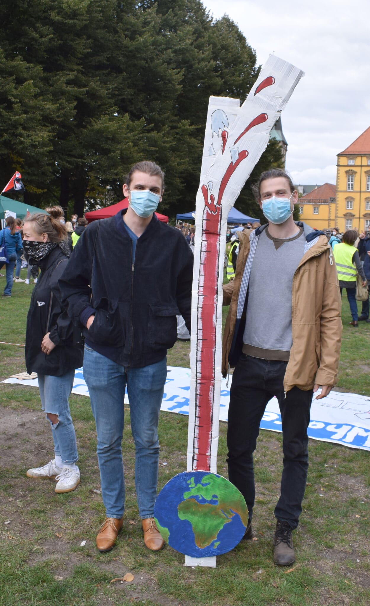 Global Strike Day – Fridays for Future demonstriert in Osnabrück