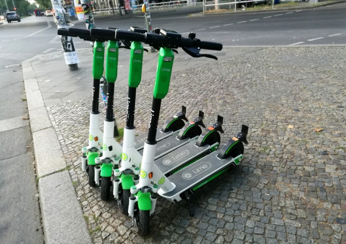 E-Scooter von Lime