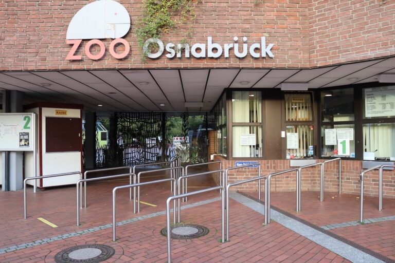 Zoo Osnabrück, Zoo, Eingang in Schölerberg