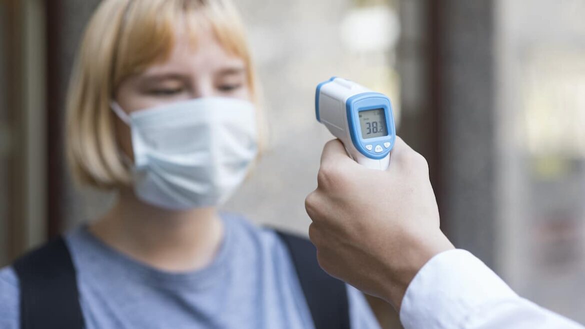Corona Fiebermessung
