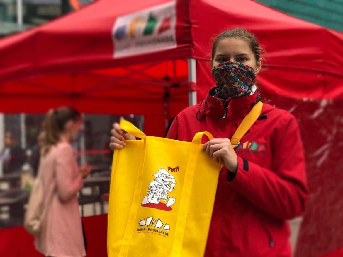 Gelbe Tasche der Kamp Promenade gefunden?