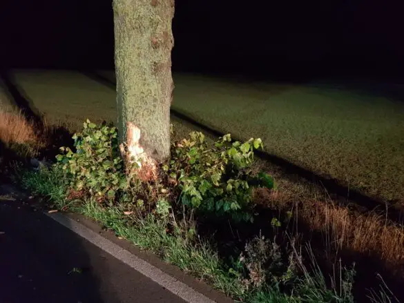 PKW in Melle im Landkreis Osnabrück überschlagen