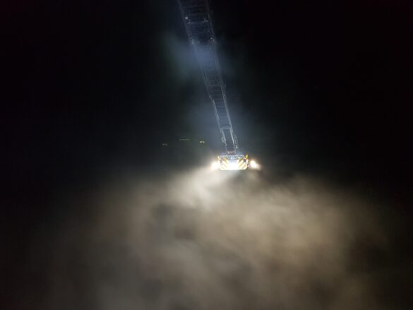 2020-11-14_Feuer-Brand-Strohlager-Bad-Essen-Landkreis-Osnabrueck-011 Brand eines Strohlagers in Bad Essen im Landkreis Osnabrück