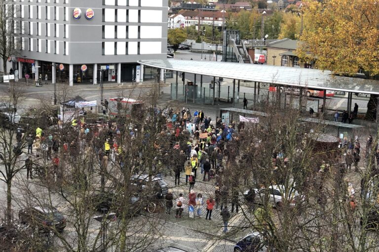 Demonstration gegen Corona-Maßnahmen am 31.12.2020