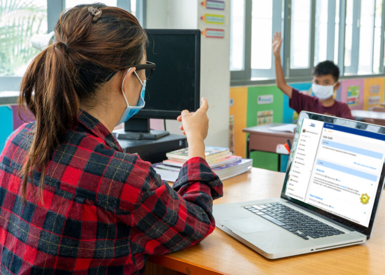 IServ Fernunterricht in der Schule