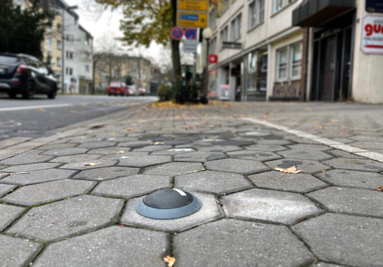 Parkraumüberwachung durch Bosch-Sensor in Osnabrück