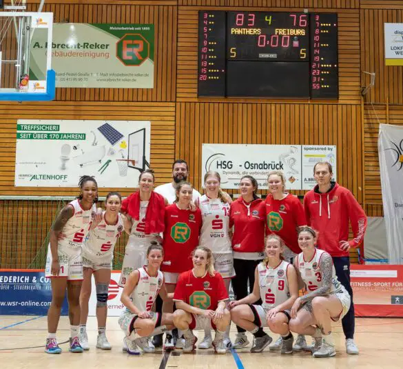 Knapper Sieg für die Girolive Panthers vs. USC Eisvögel Freiburg