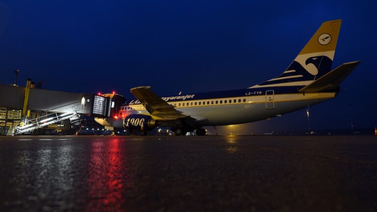 Boeing 737 Lazio Rom, Foto: FMO