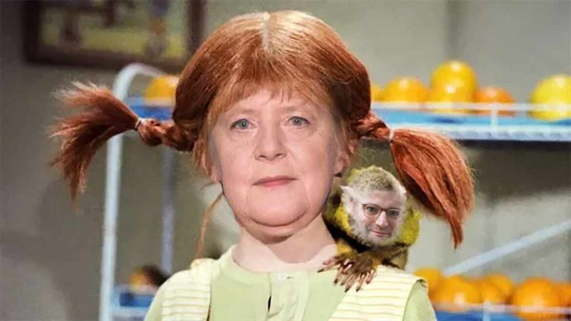 Pippi Langstrumpf Angela Merkel