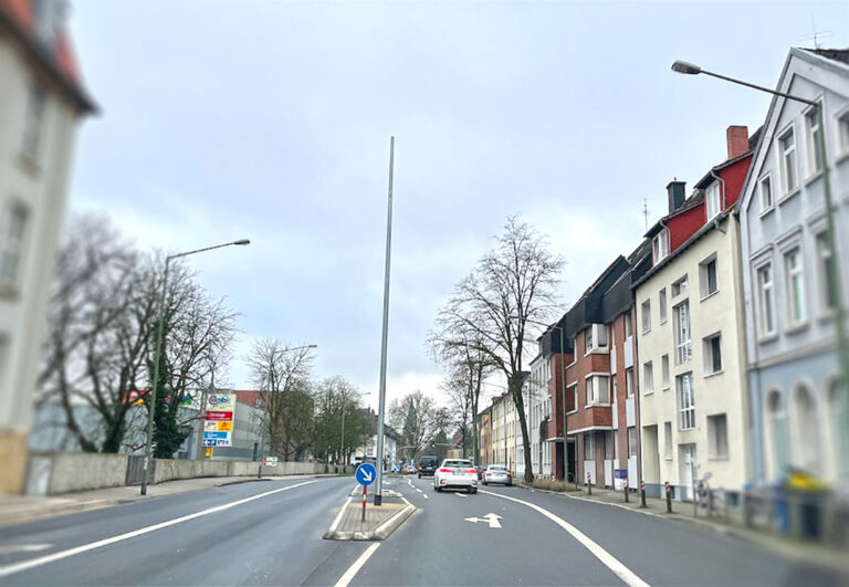 UVM-Mast an der Natruper Straße in Osnabrück