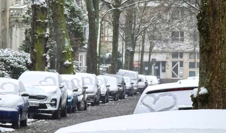 Wittkoppstraße im Winter, Foto: "Inka OS"
