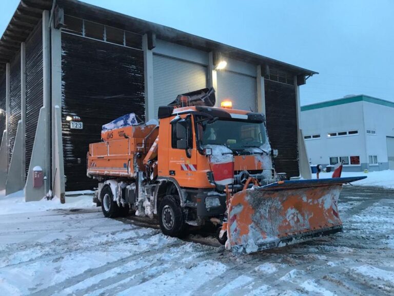 OSB im Winterdienst in Osnabrück. / Foto: OSB, Detlef Schnier in Osnabrück (Gesamtstadt)