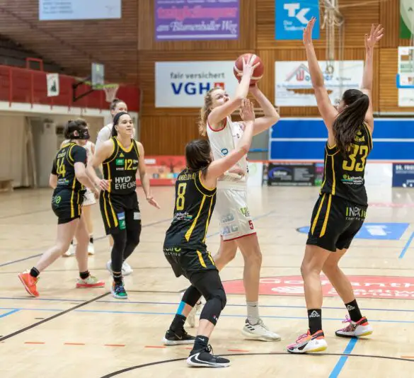 D1X28217 Osnabrücker GiroLive-Panthers verlieren knapp gegen inexio Royals Saarlouis