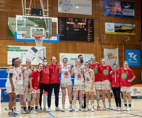 D1X29248 Osnabrücker GiroLive-Panthers gewinnen mit großartiger Mannschaftsleistung gegen TK Hannover