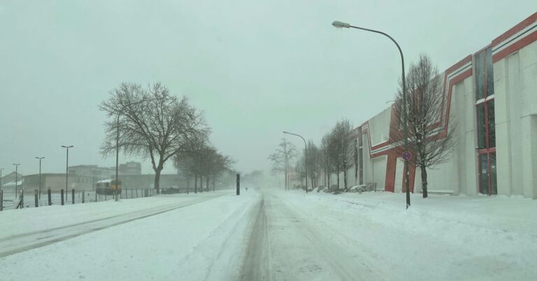 Verschneite Hansastraße in Osnabrück (Archivbild). / Foto: Pohlmann in Osnabrück (Gesamtstadt)