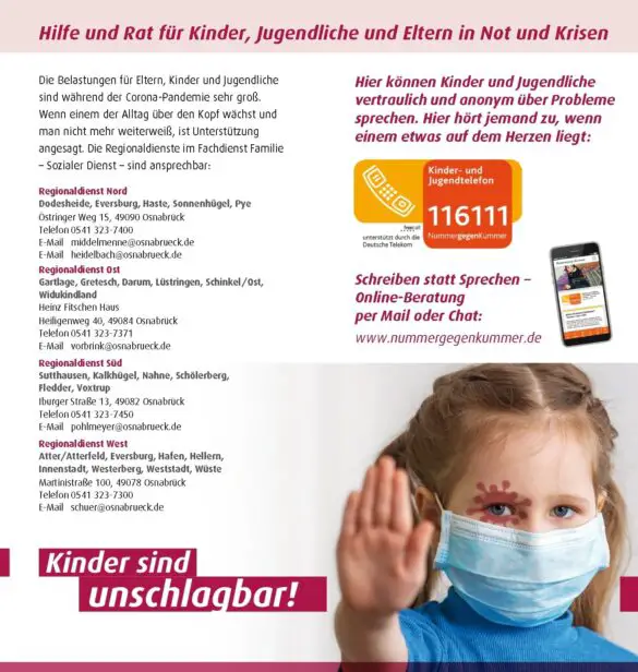 ijfej Kampagne „Kinder sind unschlagbar“ weist auf zentrale Notrufnummern hin