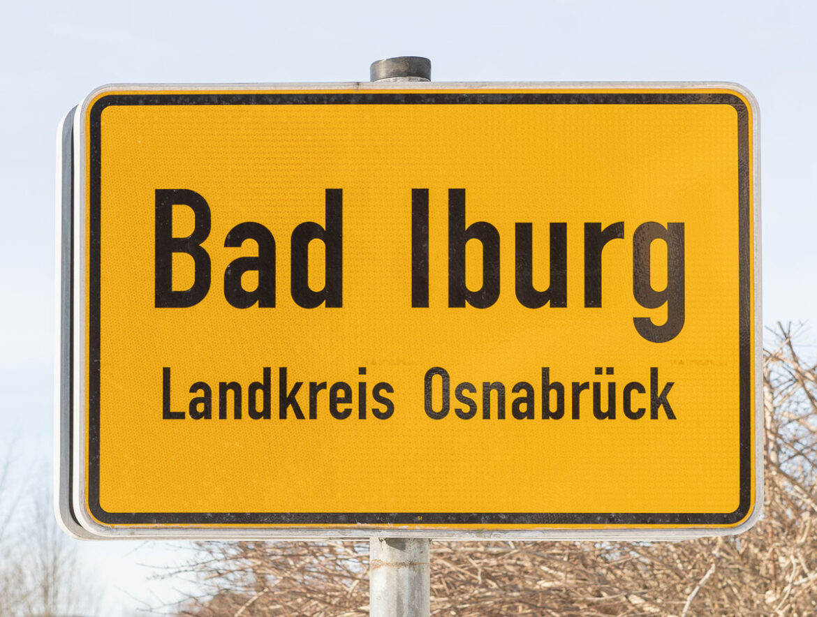Ortseingang Bad Iburg, Foto: Dieter Reinhard