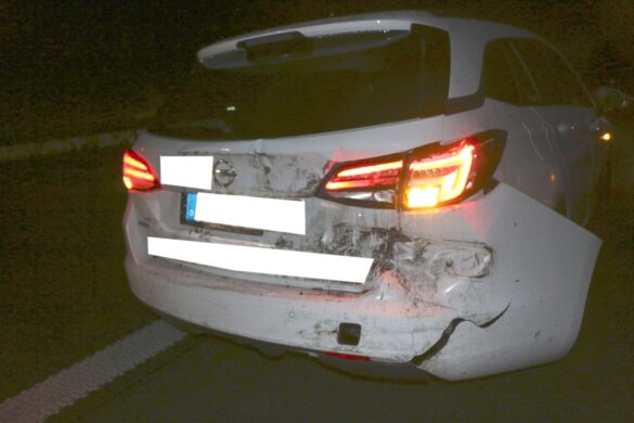 Zwei Unfälle gleichzeitig auf Autobahn A33 im Landkreis Osnabrück